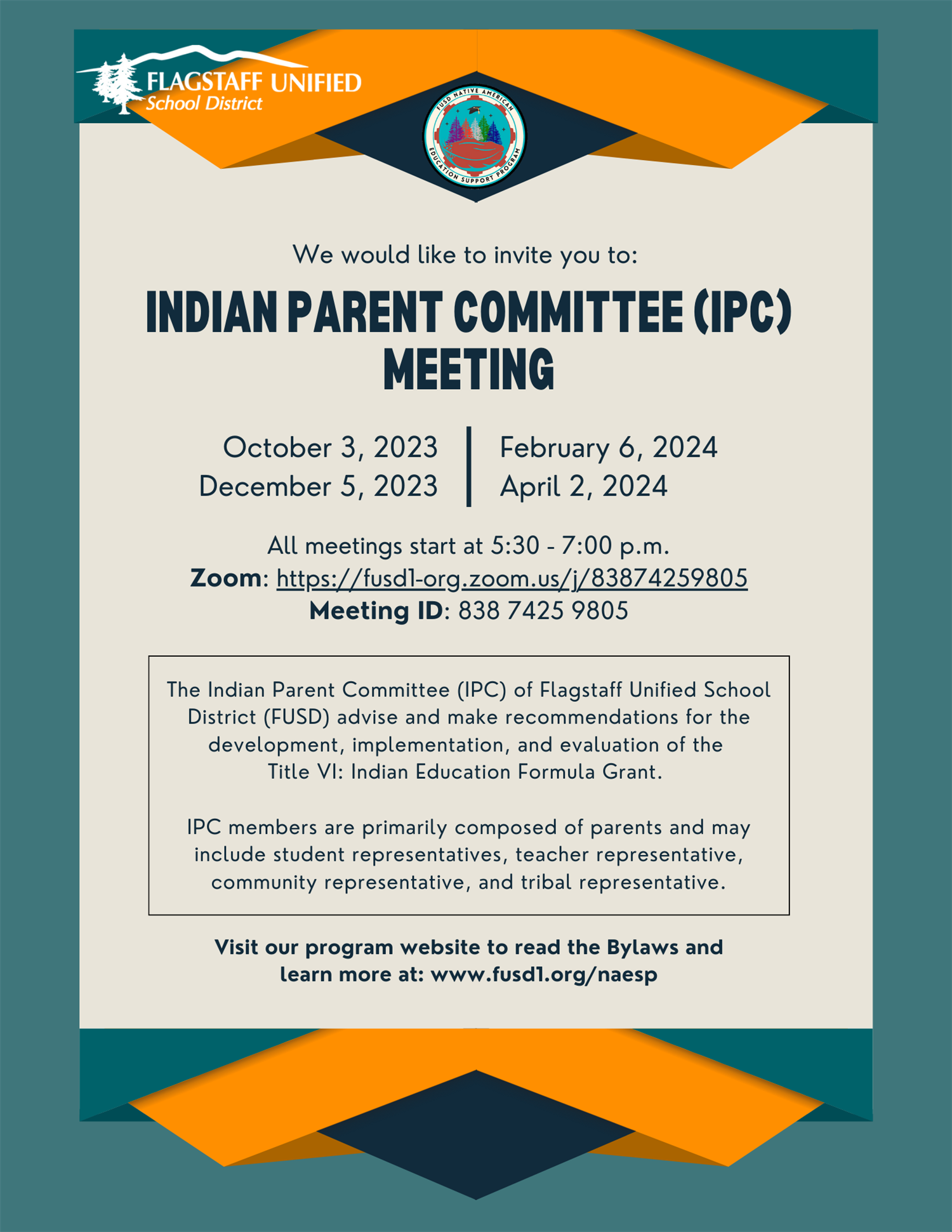Indian Parent Committee (IPC) Meetings 2023-24